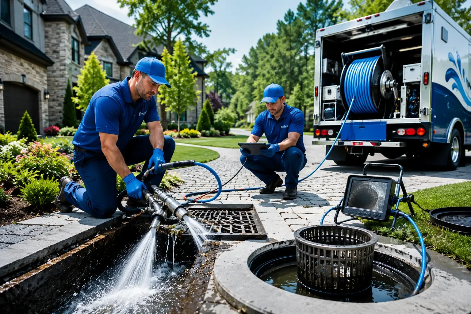 Local outdoor drain cleaning professionals in Johnson Creek, WI