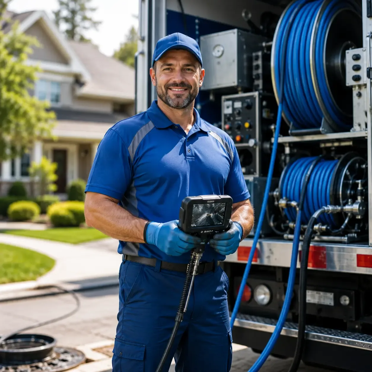 Local outdoor drain cleaning specialists in Johnson Creek, WI
